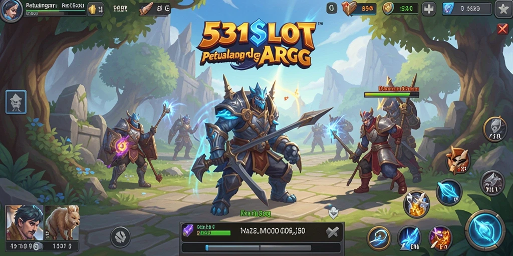 Screenshot gameplay mendebarkan dari 531SLOT di dunia ARPG.