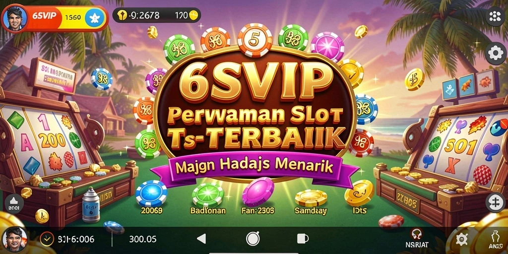 Tampilan menarik dari gameplay Slot di 6SVIP yang mengasyikkan.