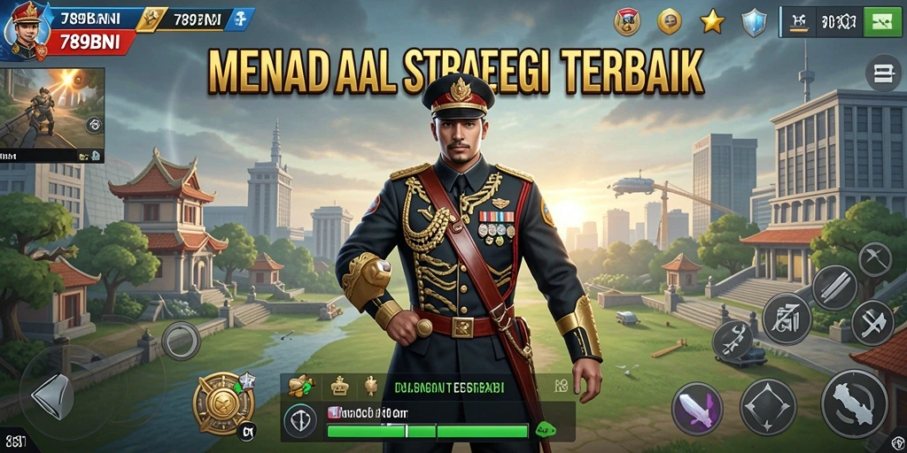 Screenshot gameplay <strong>789BNI</strong> menampilkan pertempuran strategi yang intens.