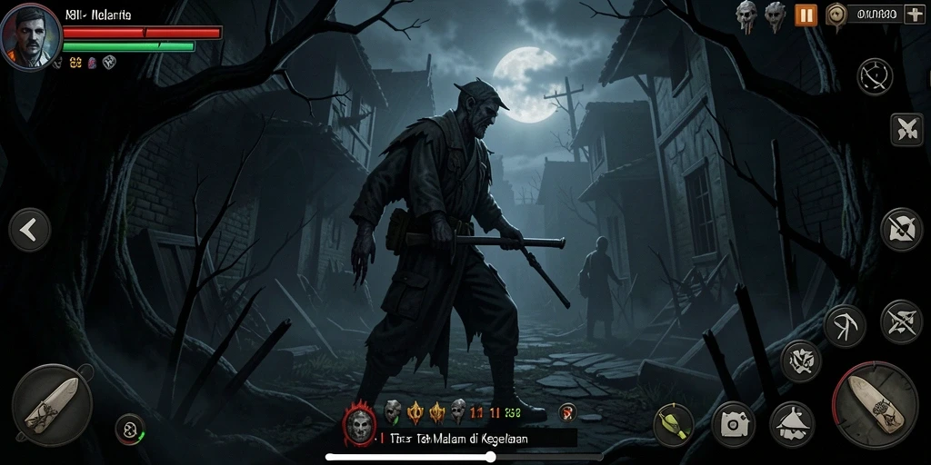 Gameplay menegangkan dengan atmosfir horror yang mencekam.
