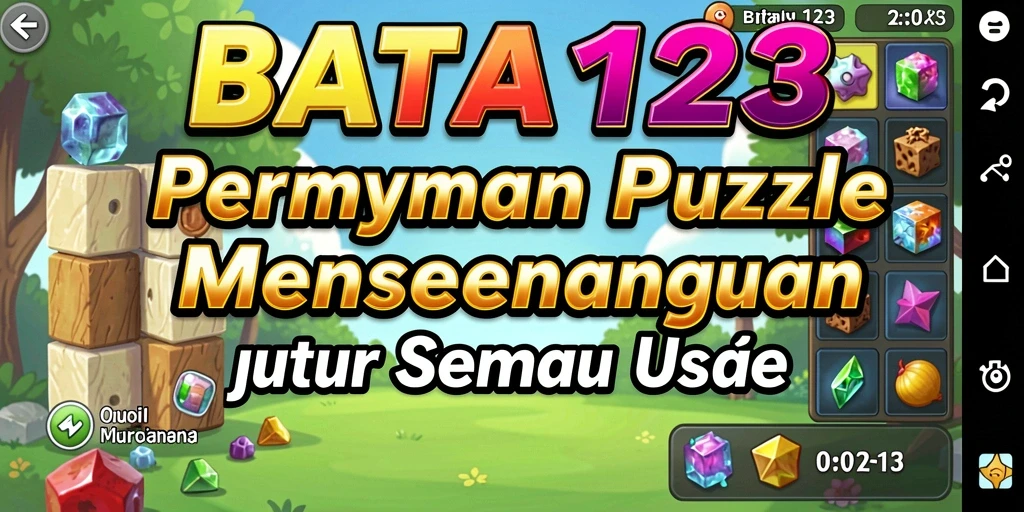 Tampilan gameplay BATA123 yang menarik dan penuh warna.