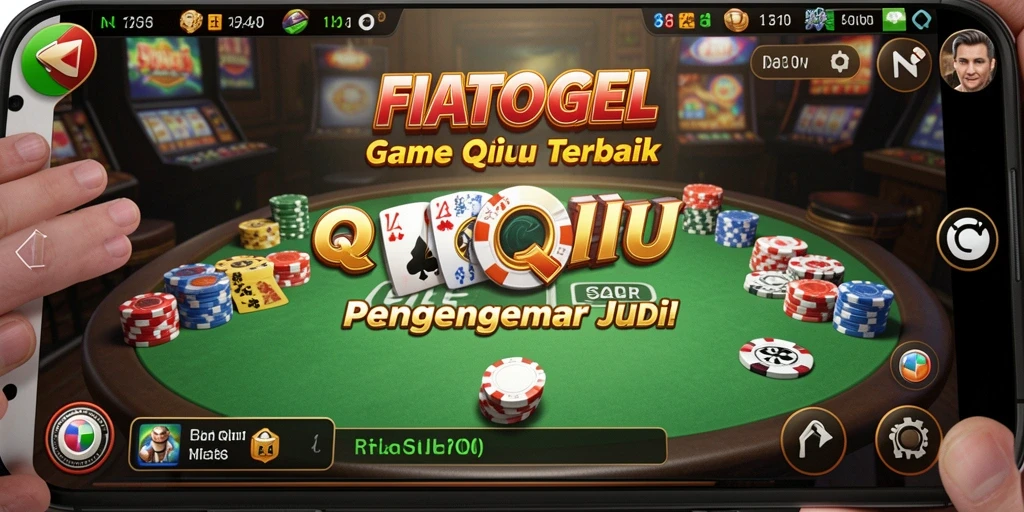 Tampilan gameplay QiuQiu yang menarik dan interaktif.