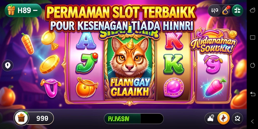 Screenshot H89 menampilkan gameplay Slot yang menarik dan seru.