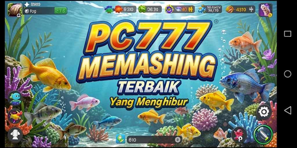 Gameplay seru PC777 dengan aksi memancing yang realistis.
