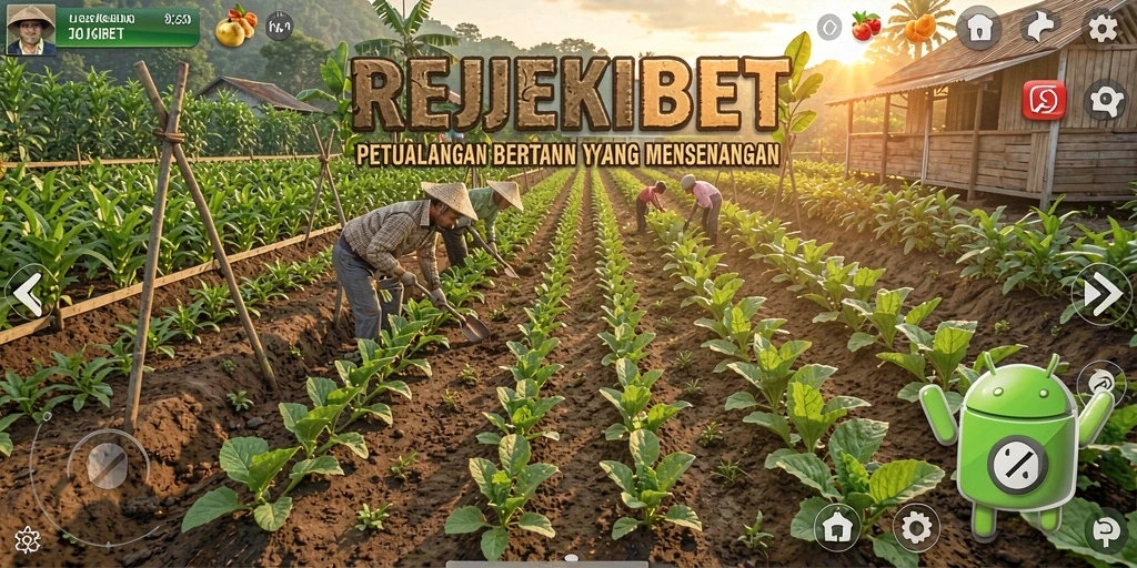 Tampilan gameplay REJEKIBET yang mengasyikkan dalam dunia pertanian.