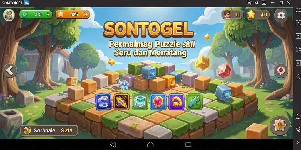 Tampilan gameplay seru dari SONTOGEL yang menantang setiap pemain.