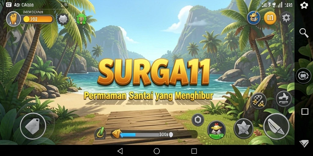Tampilan gameplay menarik dari game SURGA11 yang menyenangkan.