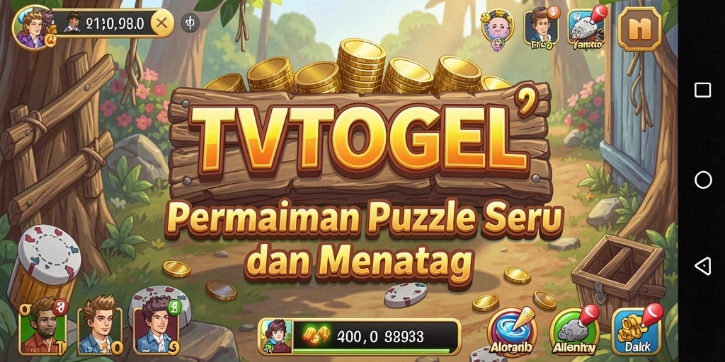 Tangkapan layar dari gameplay seru TVTOGEL yang menantang.